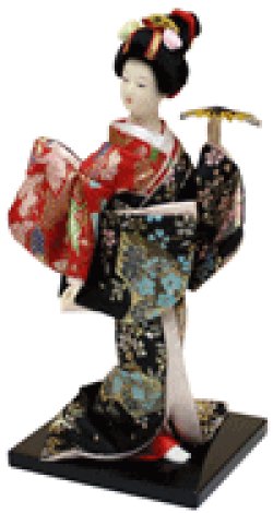 Photo1: japanese kimono doll NO10 Free shipping 
