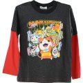 Youkai watch  monster with medal long sleeve TSchrts  Chacol Freeshipping 