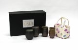 Shot glass Liquor USUI enjoy the Echizen pottery scent ( 5 -point set)
