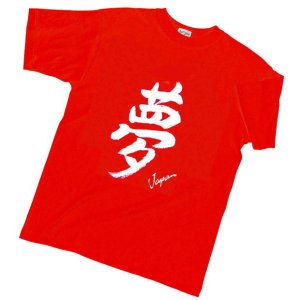 Photo: Japanese T-Shirts (C-018) Kannji Yume Dream  Japan Free shipping 