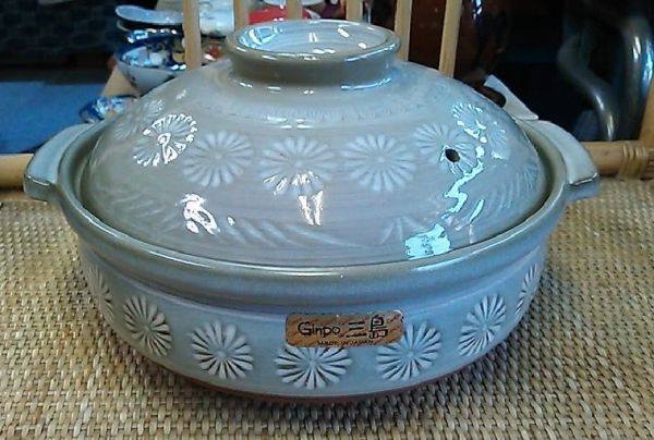 Photo: Japanese Nabe Pan Mishima  9 gou Shindonabe  Made in Japan for 4〜5 person Free shipping 