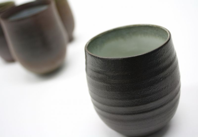 Photo: Shot glass Liquor USUI enjoy the Echizen pottery scent ( 5 -point set)